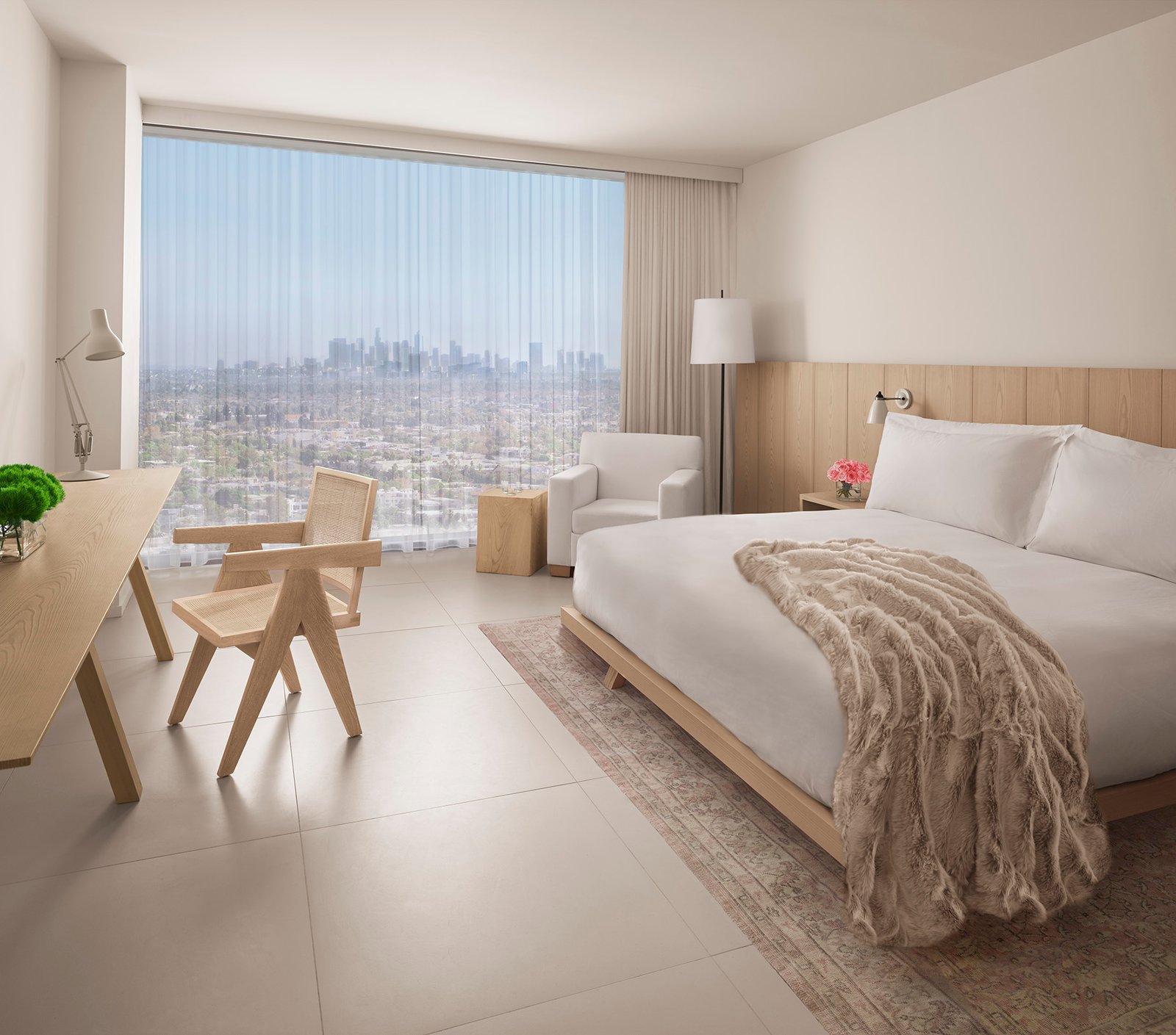 West Hollywood EDITION — rooms