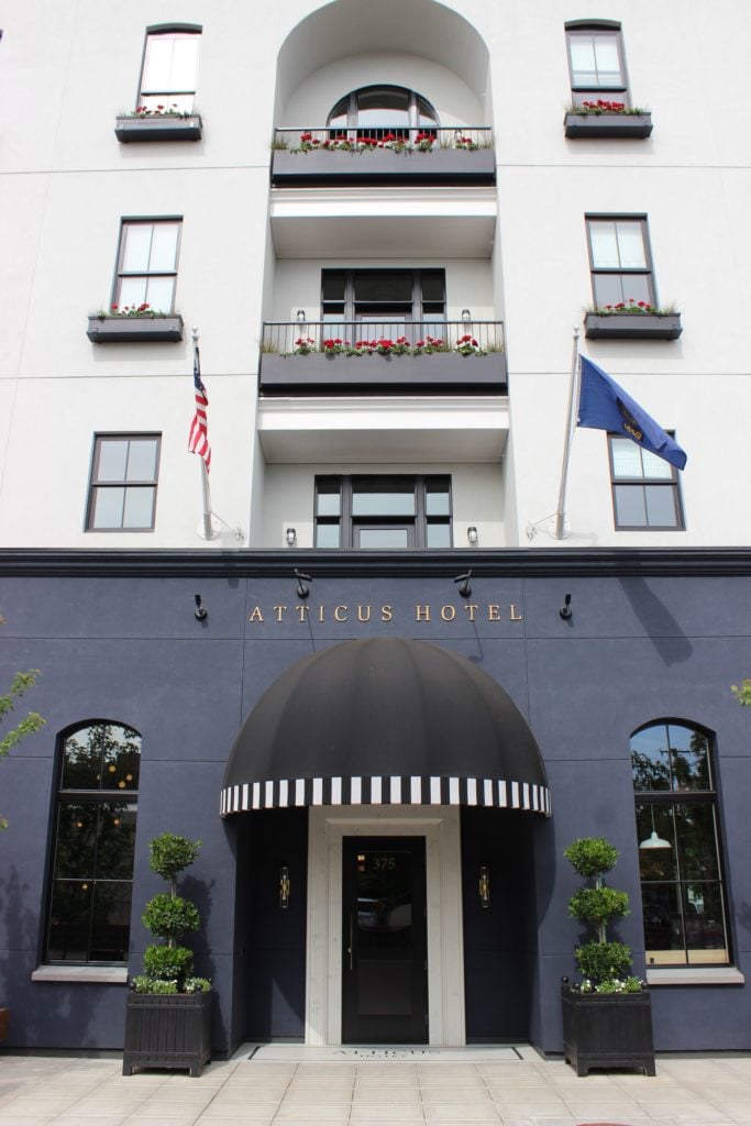 Atticus Hotel, backstory