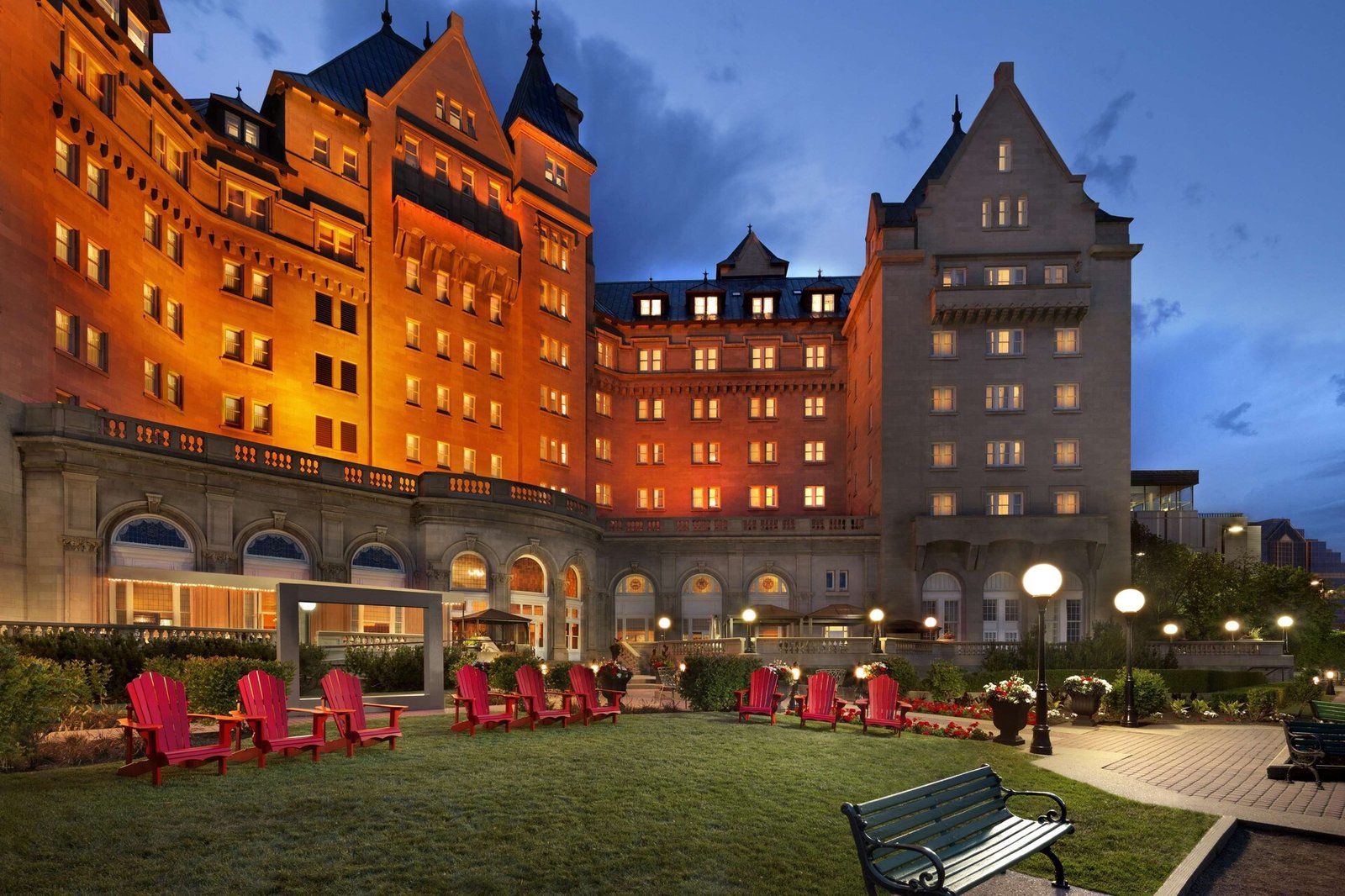 Fairmont Hotel Macdonald, backstory