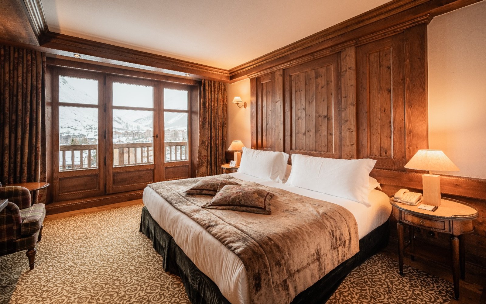 Hôtel les Barmes de l'Ours, rooms