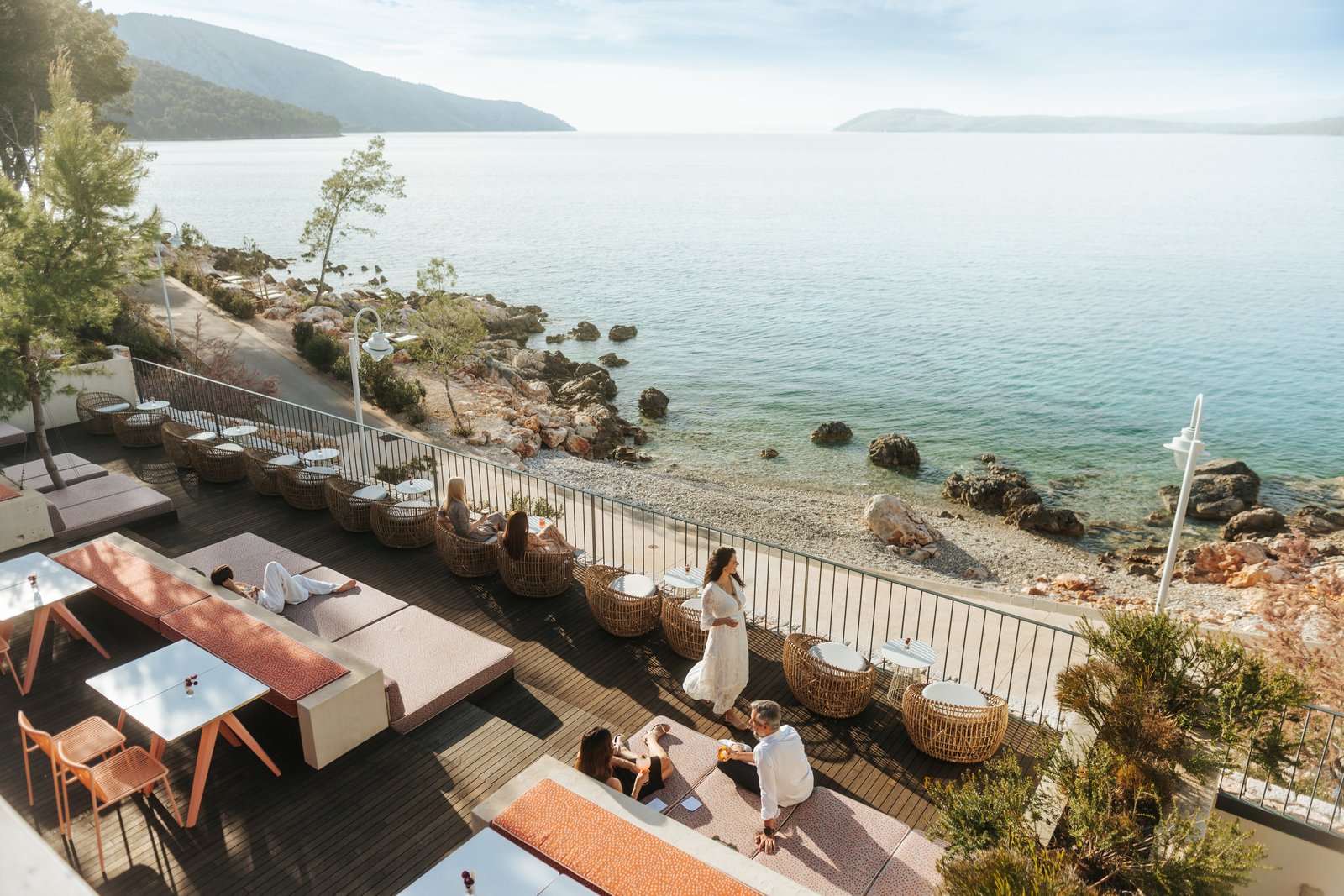 Maslina Resort, at the table