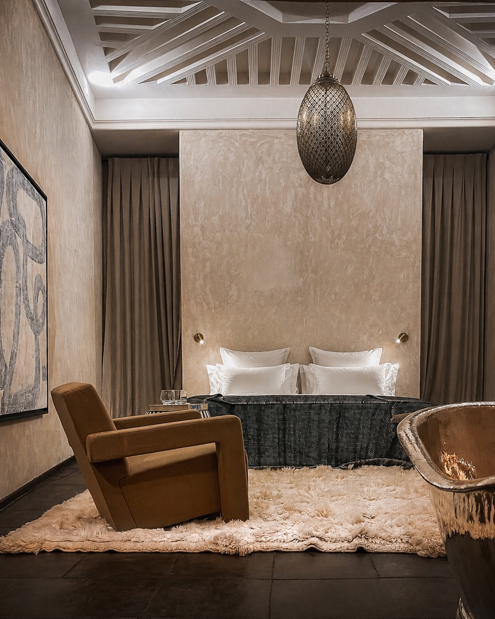 Riad Sakkan, rooms