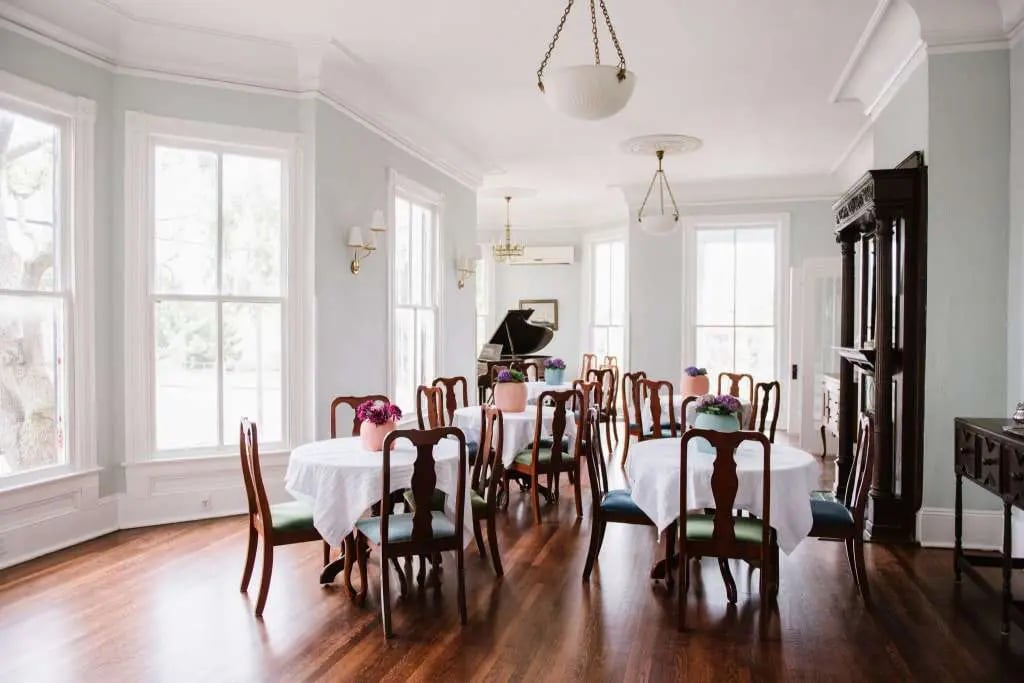 Carr Mansion, eat & drink