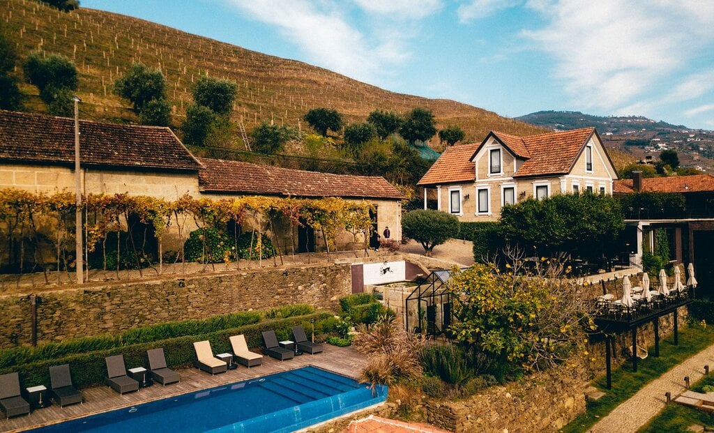 Quinta de São Bernardo, the pool
