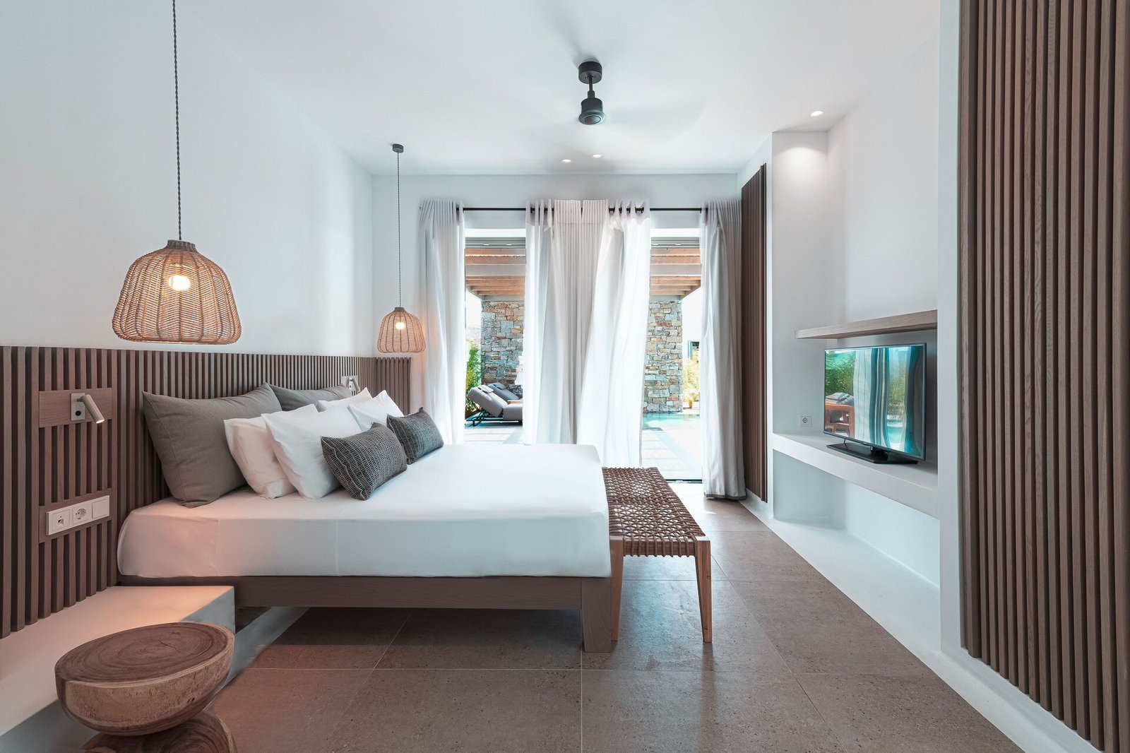 Cove Paros, rooms
