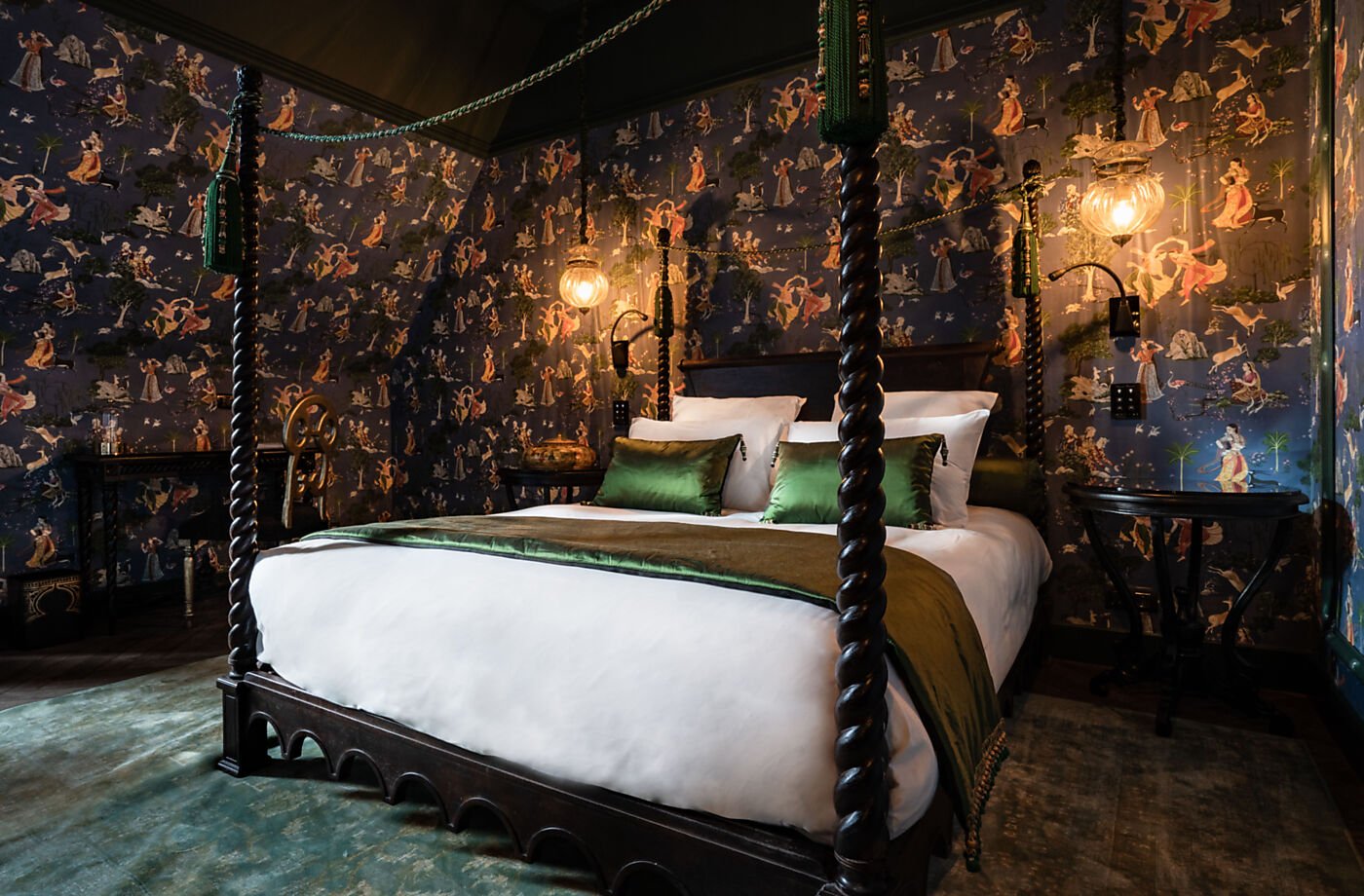 Château de Maubreuil, rooms