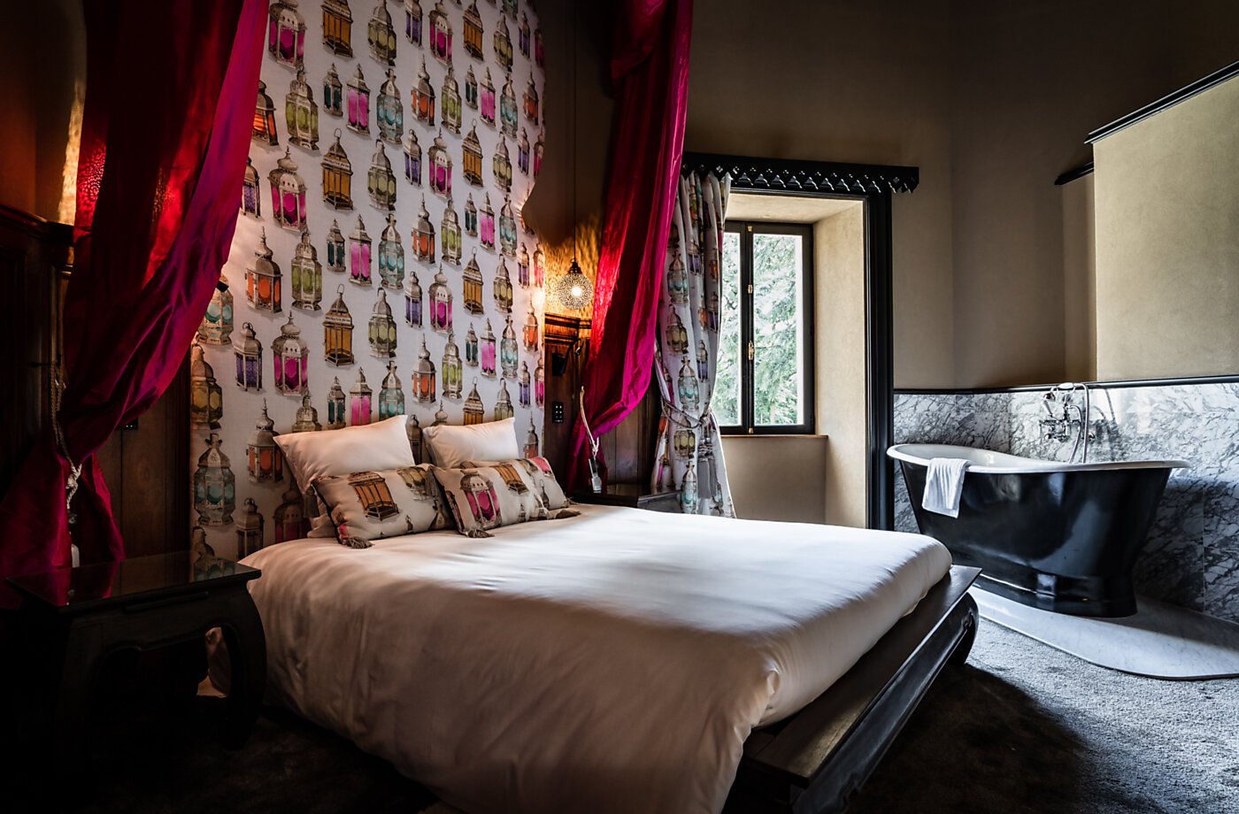 Château de Maubreuil, rooms