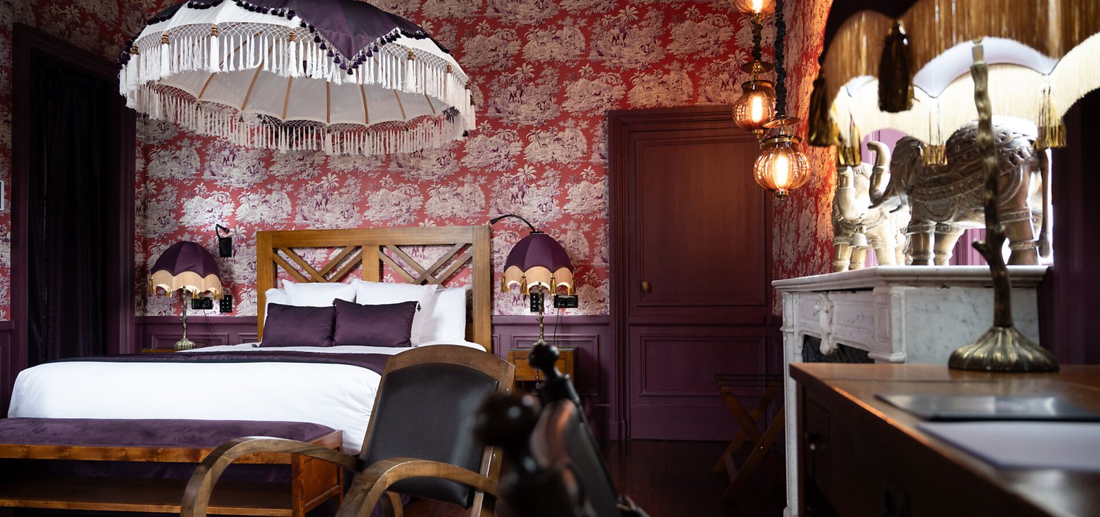 Château de Maubreuil, rooms