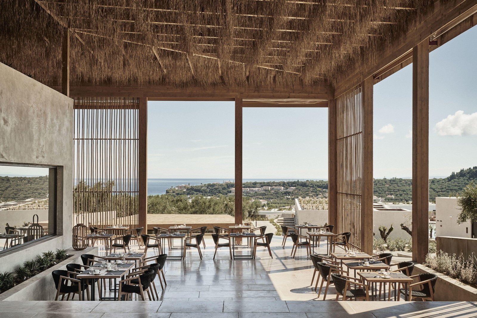 Olea All Suite Hotel, at the table