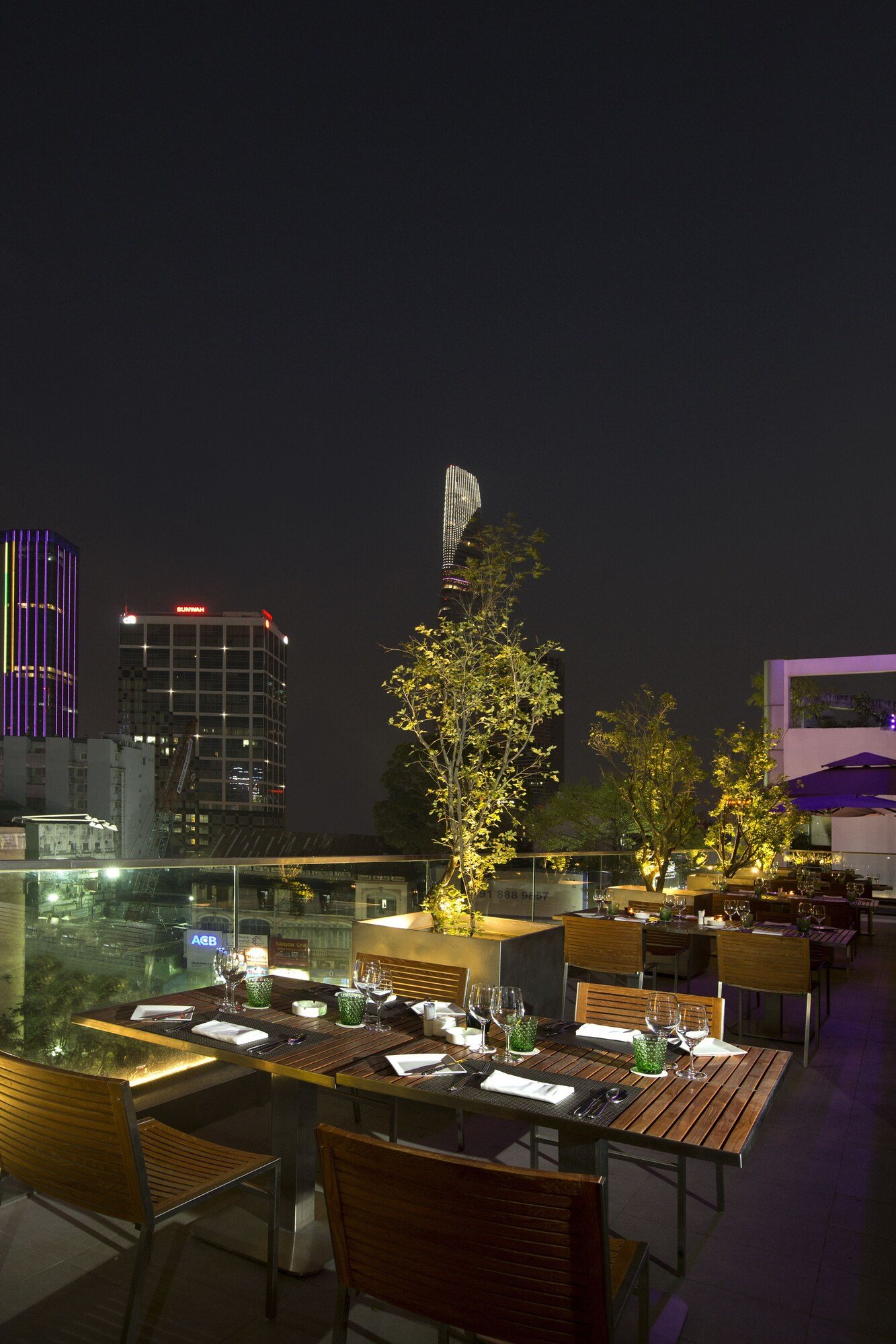 Liberty Central Saigon Citypoint, above sky bar