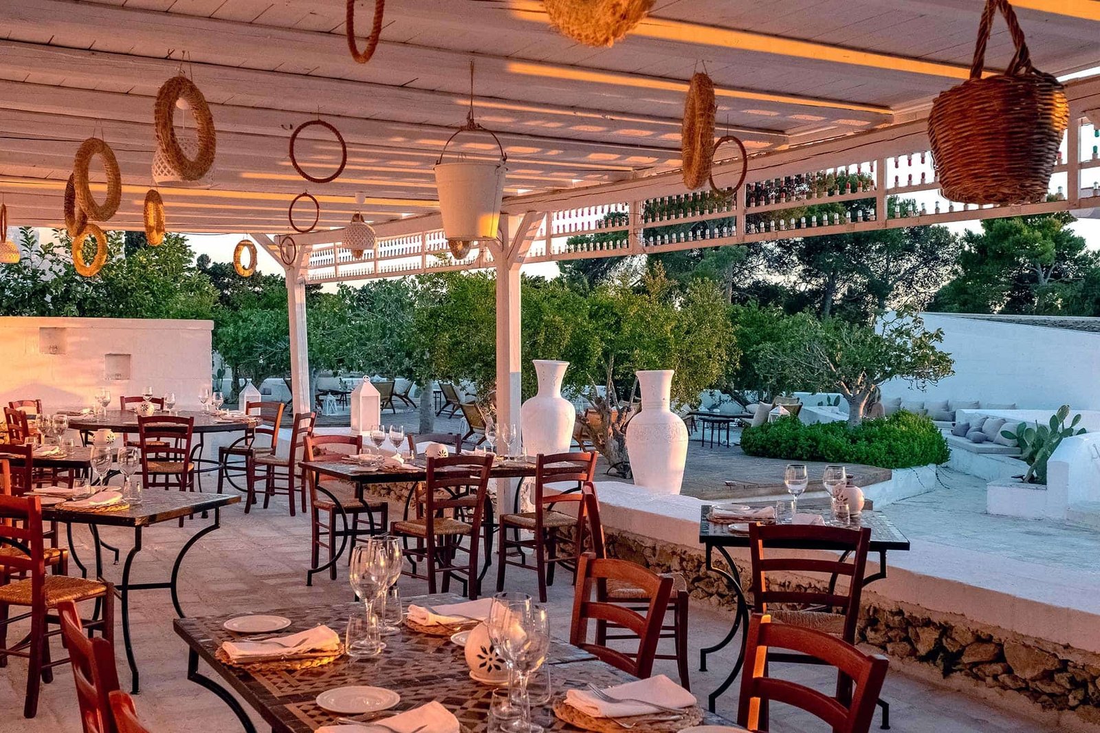 Baglioni Masseria Muzza Resort & Spa, at the table