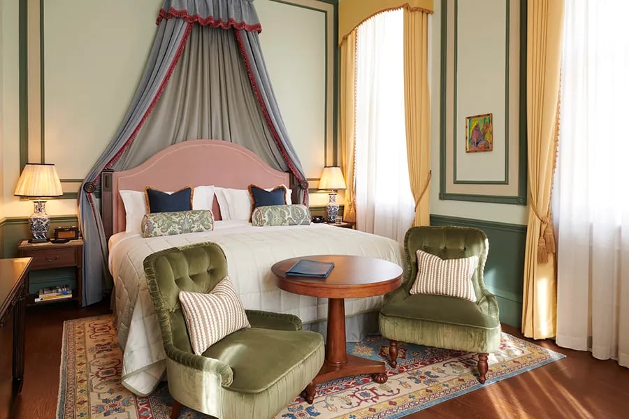 Gleneagles Townhouse, rooms