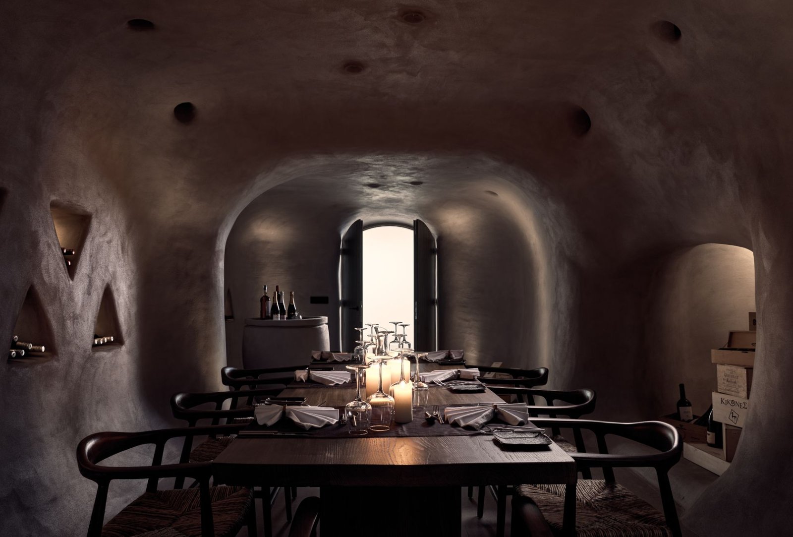 Contessina Suites and Spa, at the table