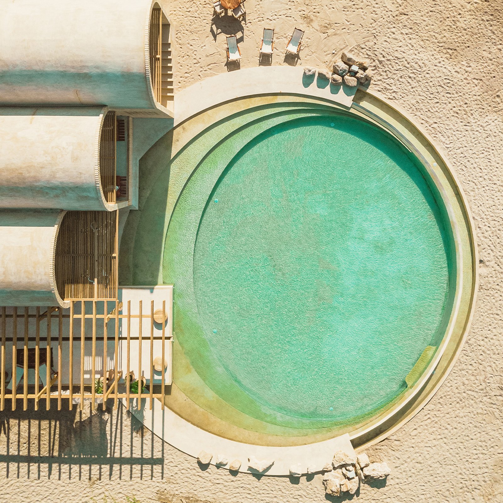 Casona Sforza, the pool