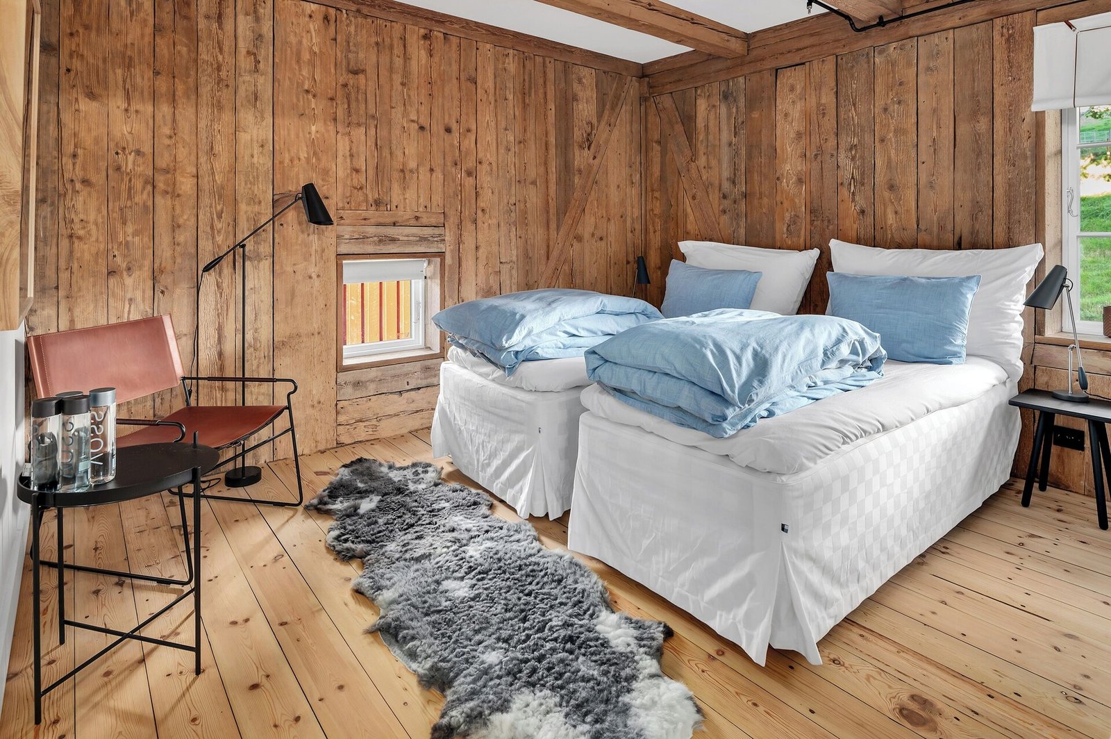 Boen Gård, rooms