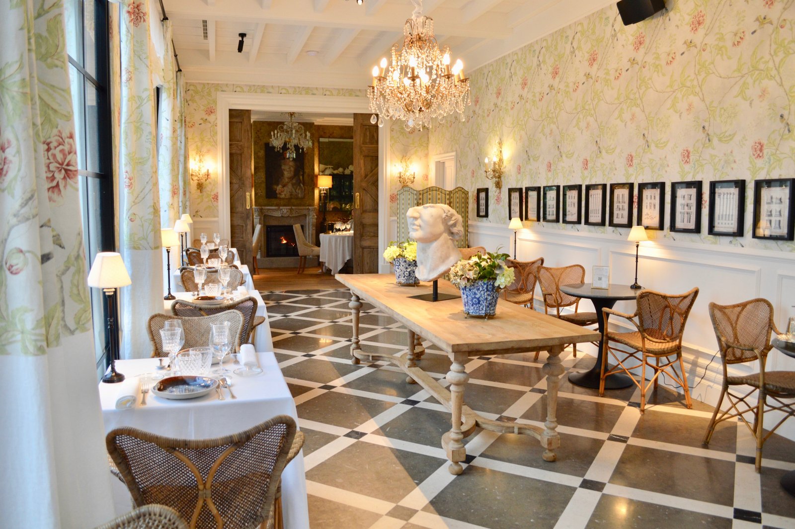 Helguera Palacio Boutique Antique, restaurante trastámara