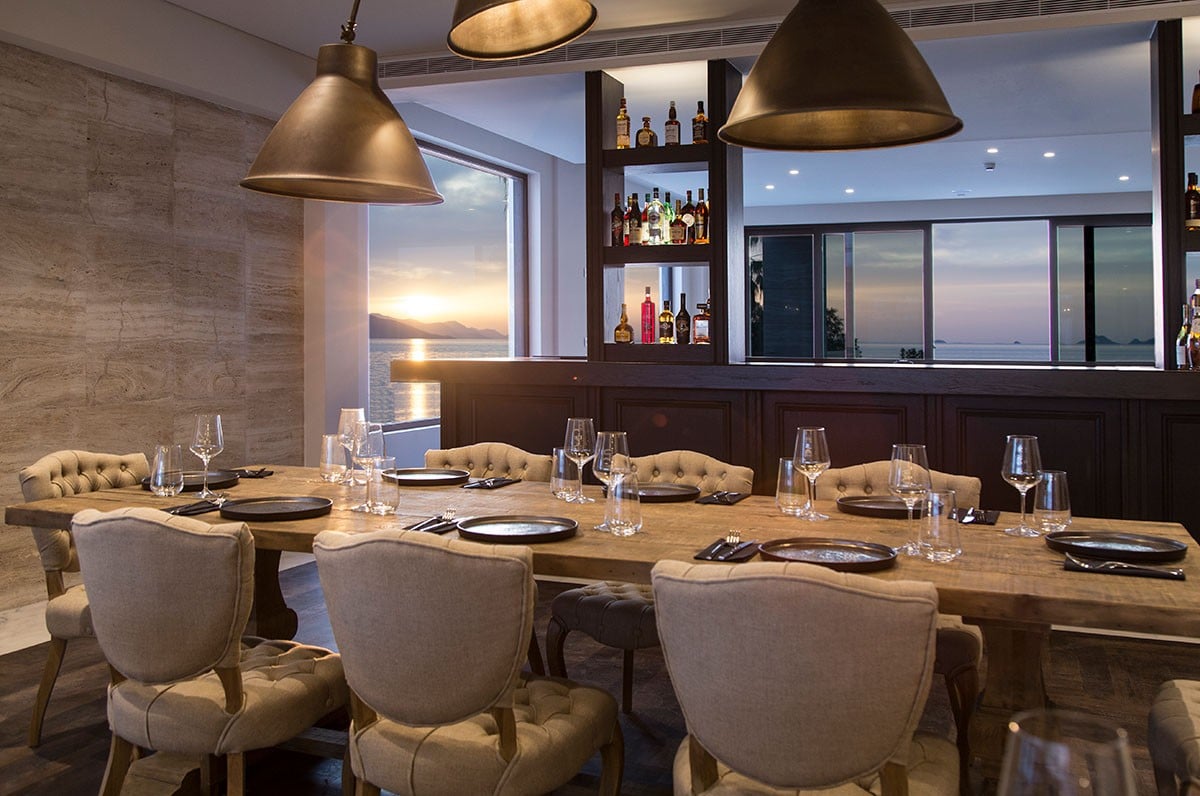Lango Design Hotel & Spa, at the table