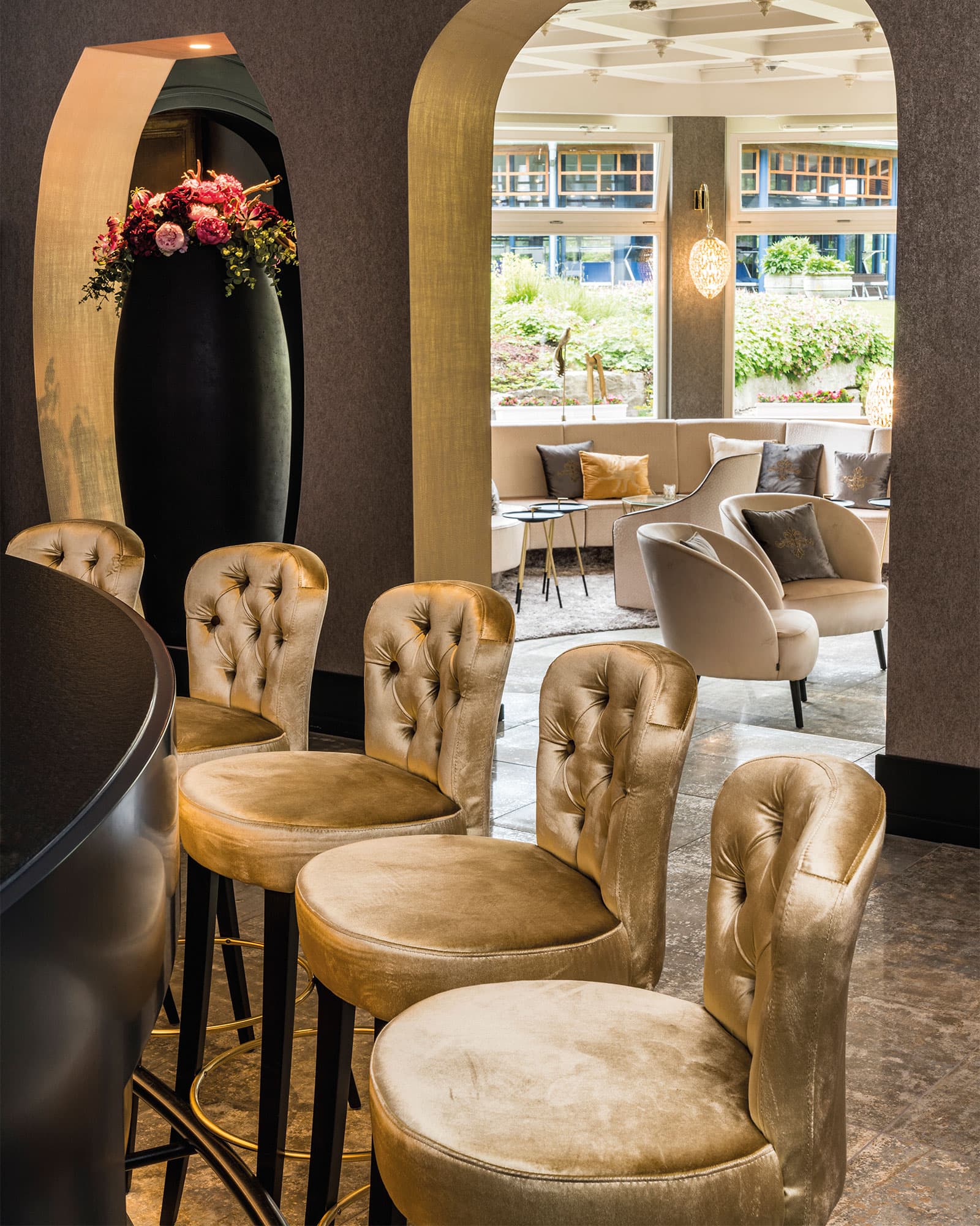 Parkhotel Adler, lobby-bar & conservatory