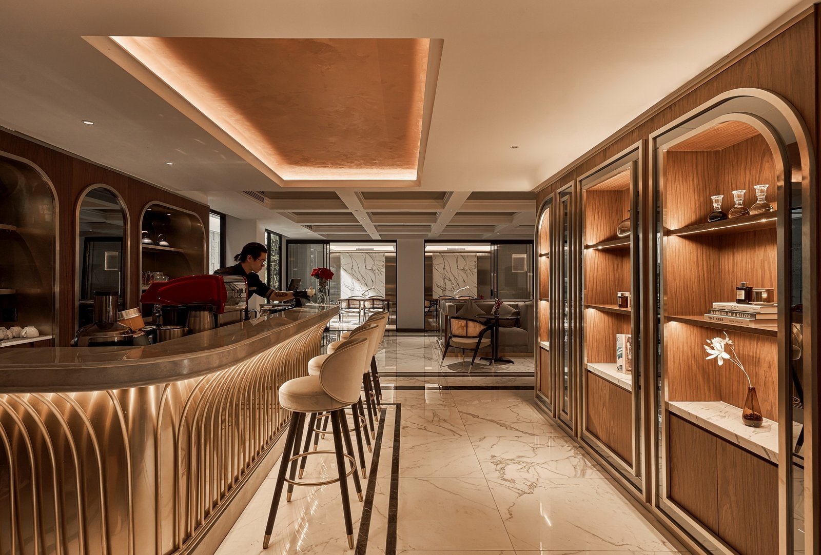 La Siesta Premium Saigon, at the table