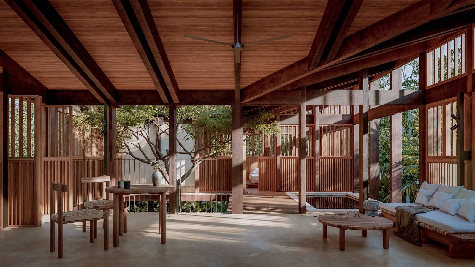 Boca de Agua, rooms