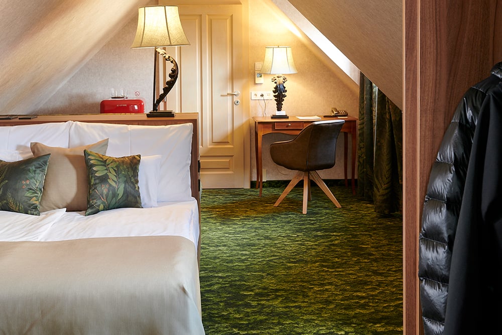Platán Udvarház, rooms