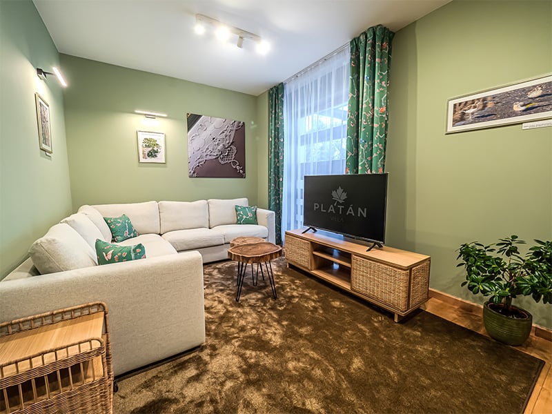 Platán Udvarház, rooms
