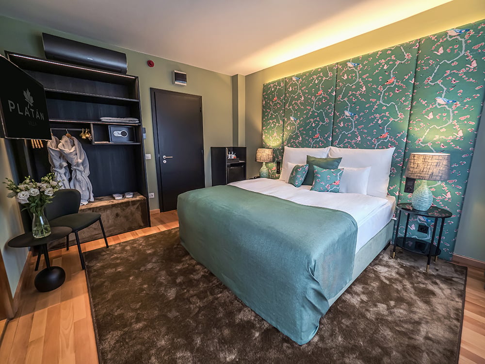 Platán Udvarház, rooms