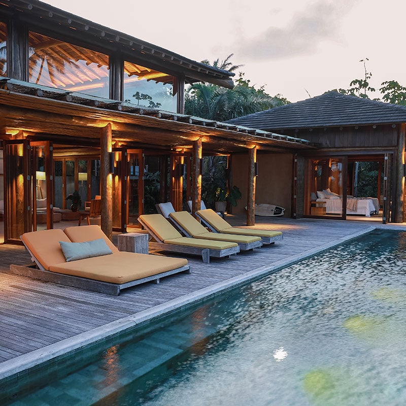 The Barracuda, the pool