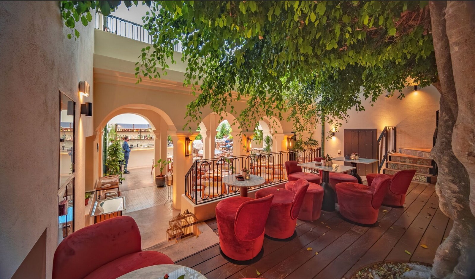 La Fonda Heritage Hotel, Relais & Châteaux, eat and drink