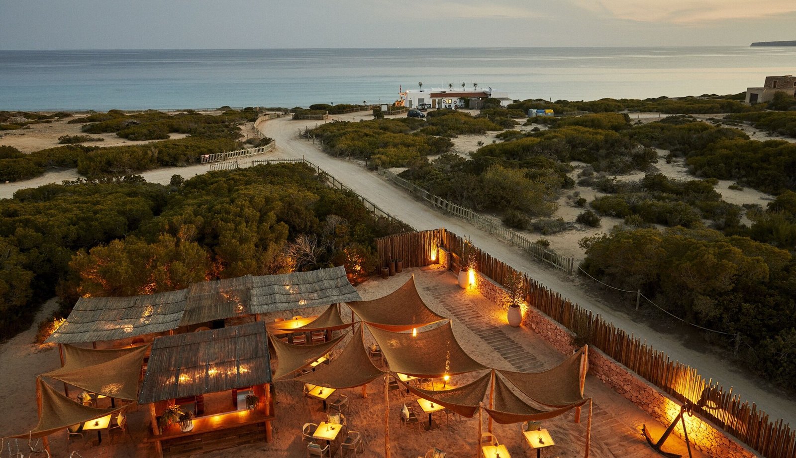 Teranka Formentera, the garden restaurant