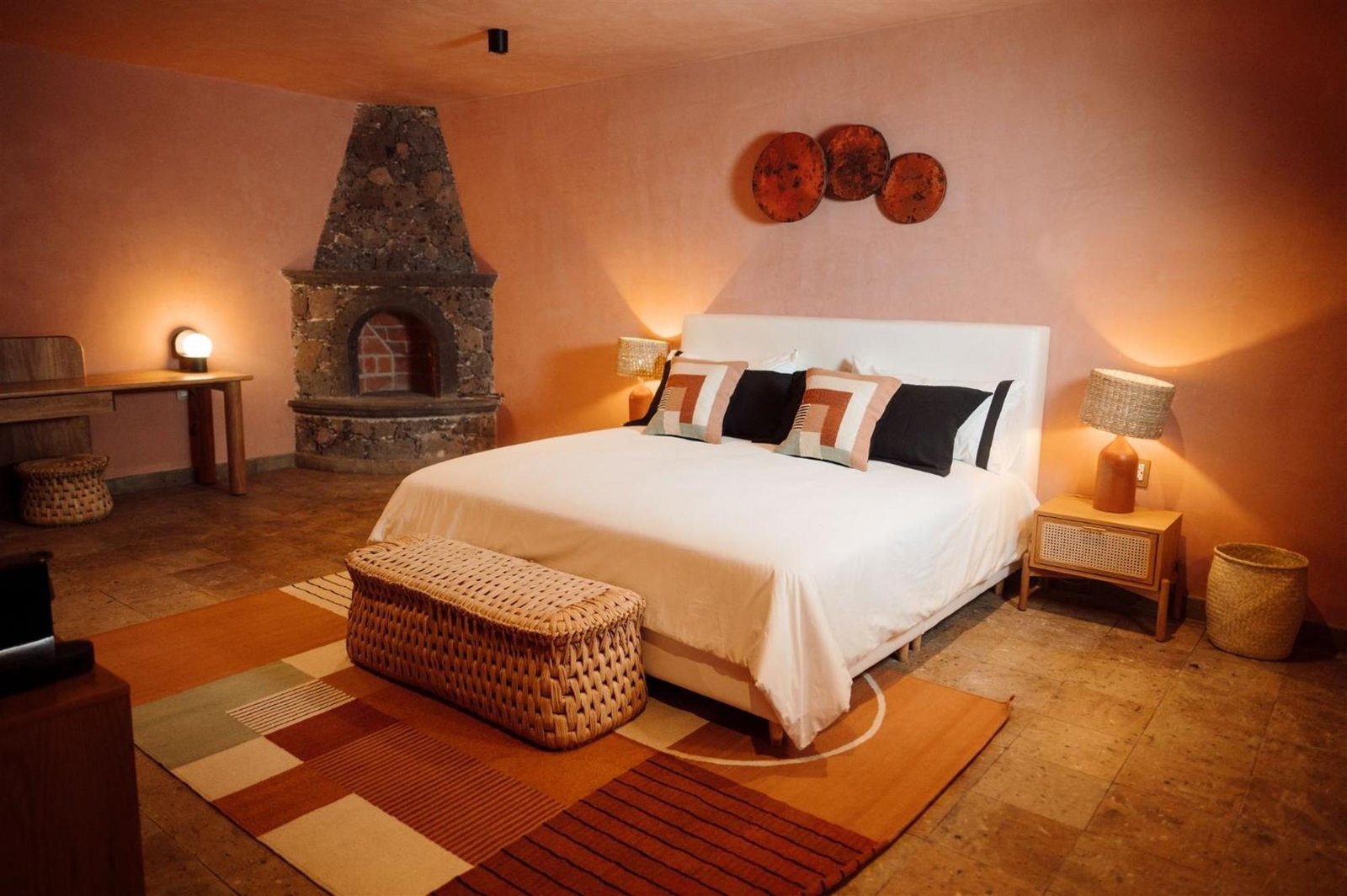 Maison Mexique, rooms