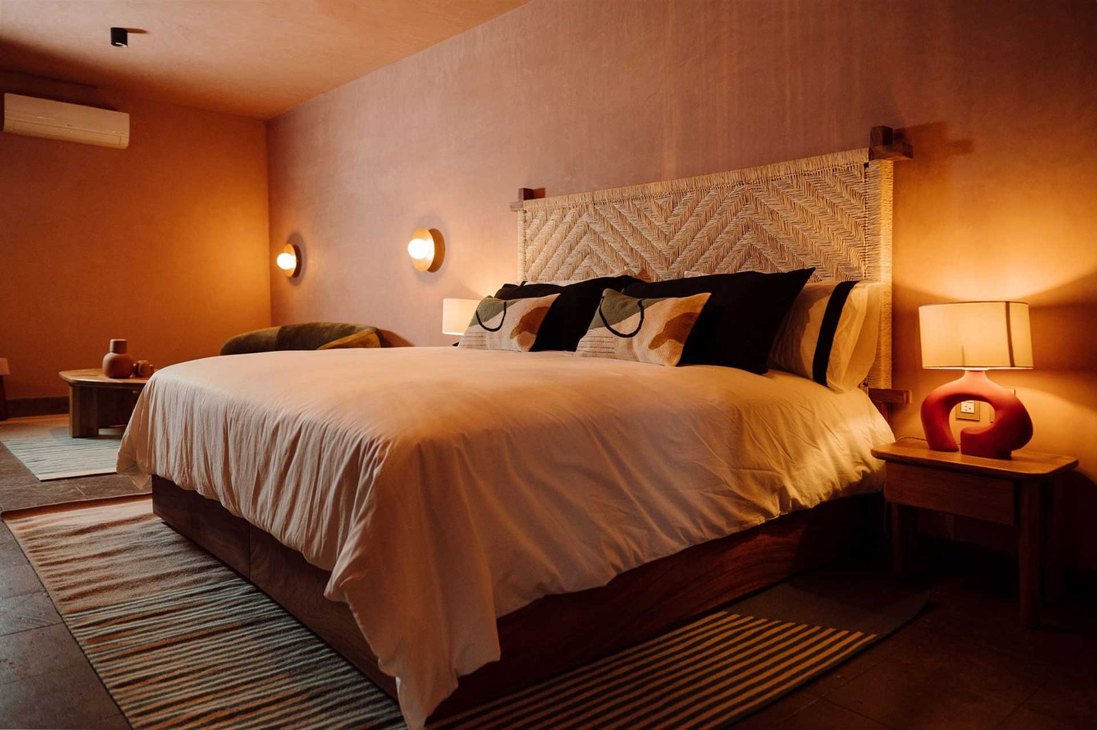 Maison Mexique, rooms