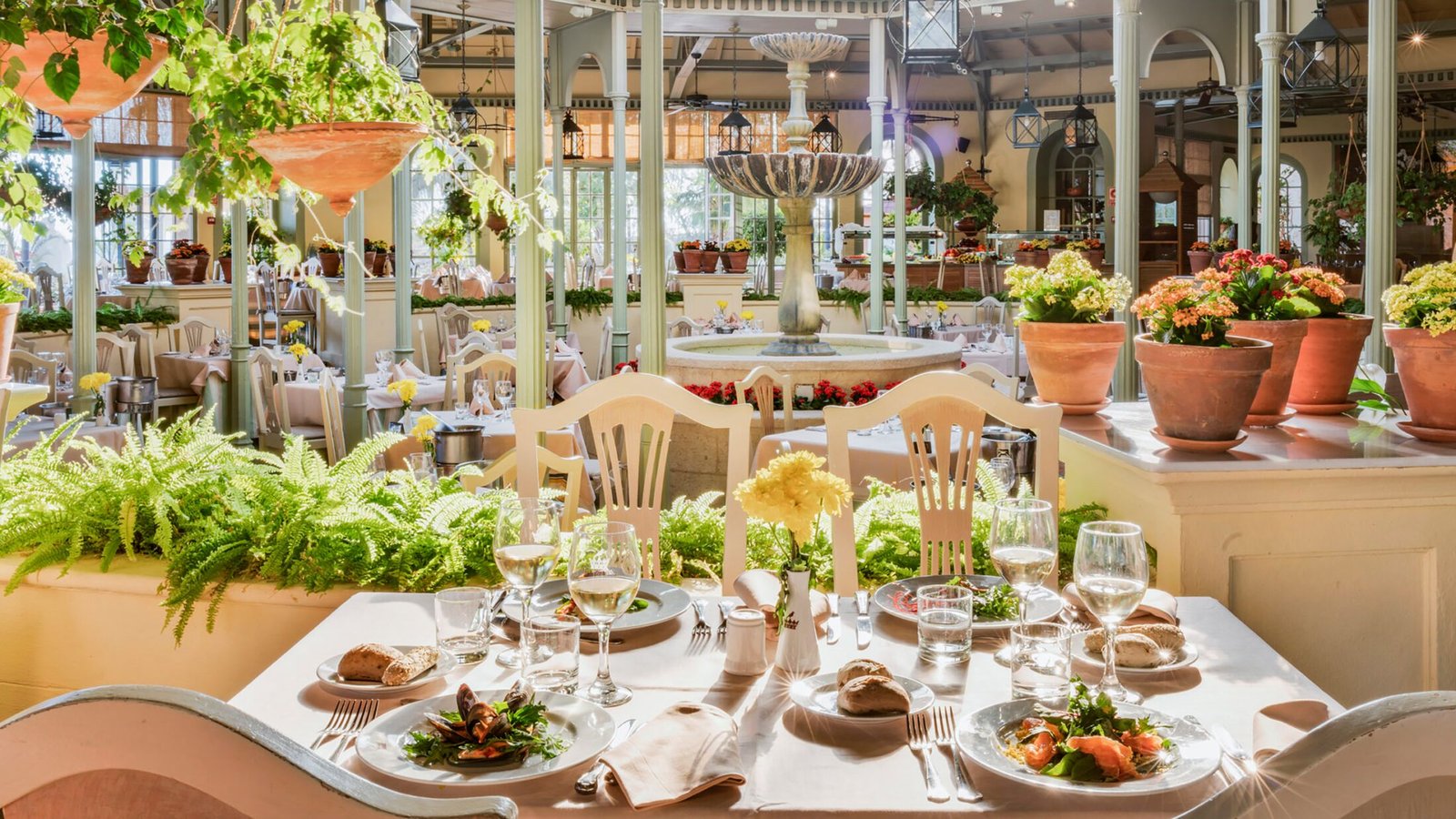 Gran Hotel Bahía del Duque Resort, at the table