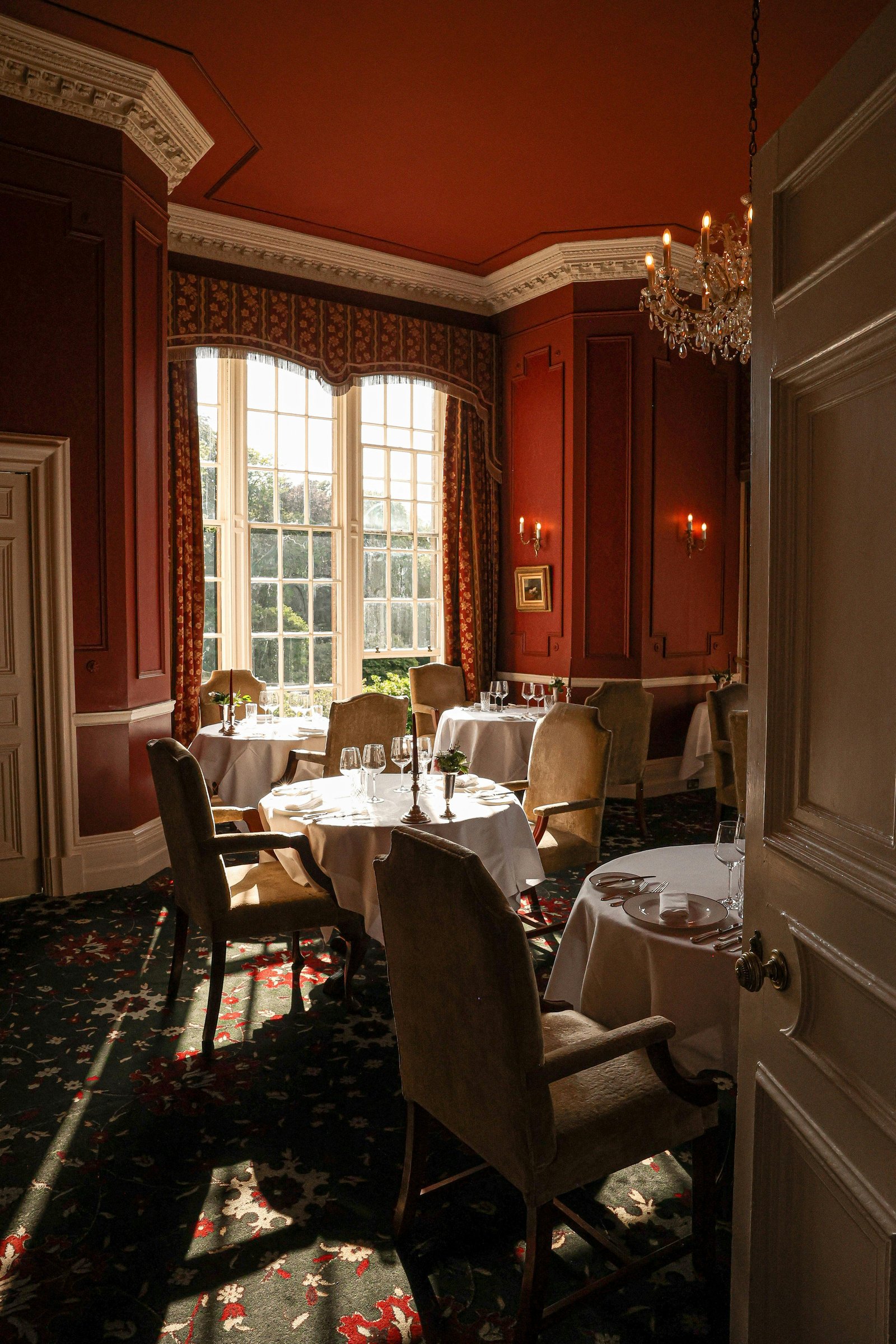 Glenapp Castle, at the table
