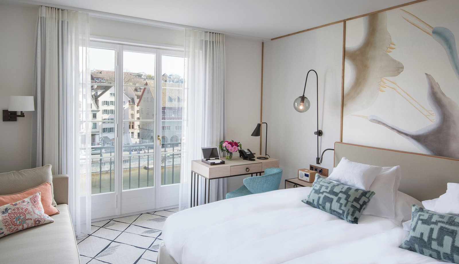 Storchen Zürich, rooms