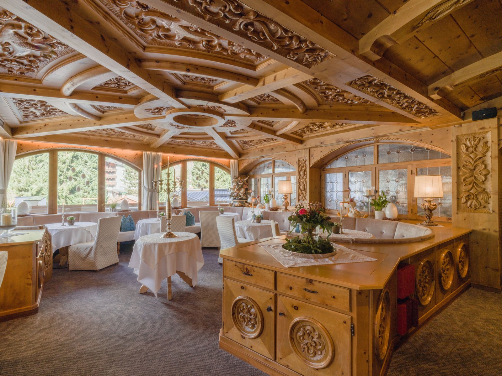 Relais & Châteaux Spa Hotel Jagdhof, hubertusstube