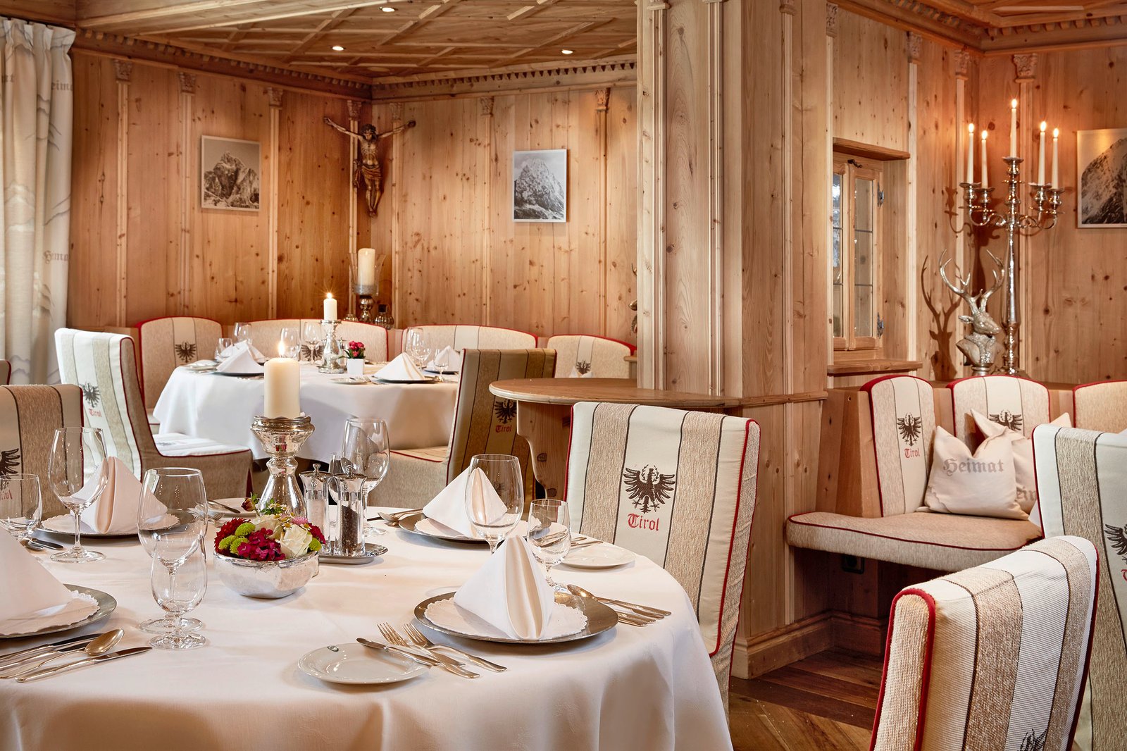 Relais & Châteaux Spa Hotel Jagdhof, hubertusstube