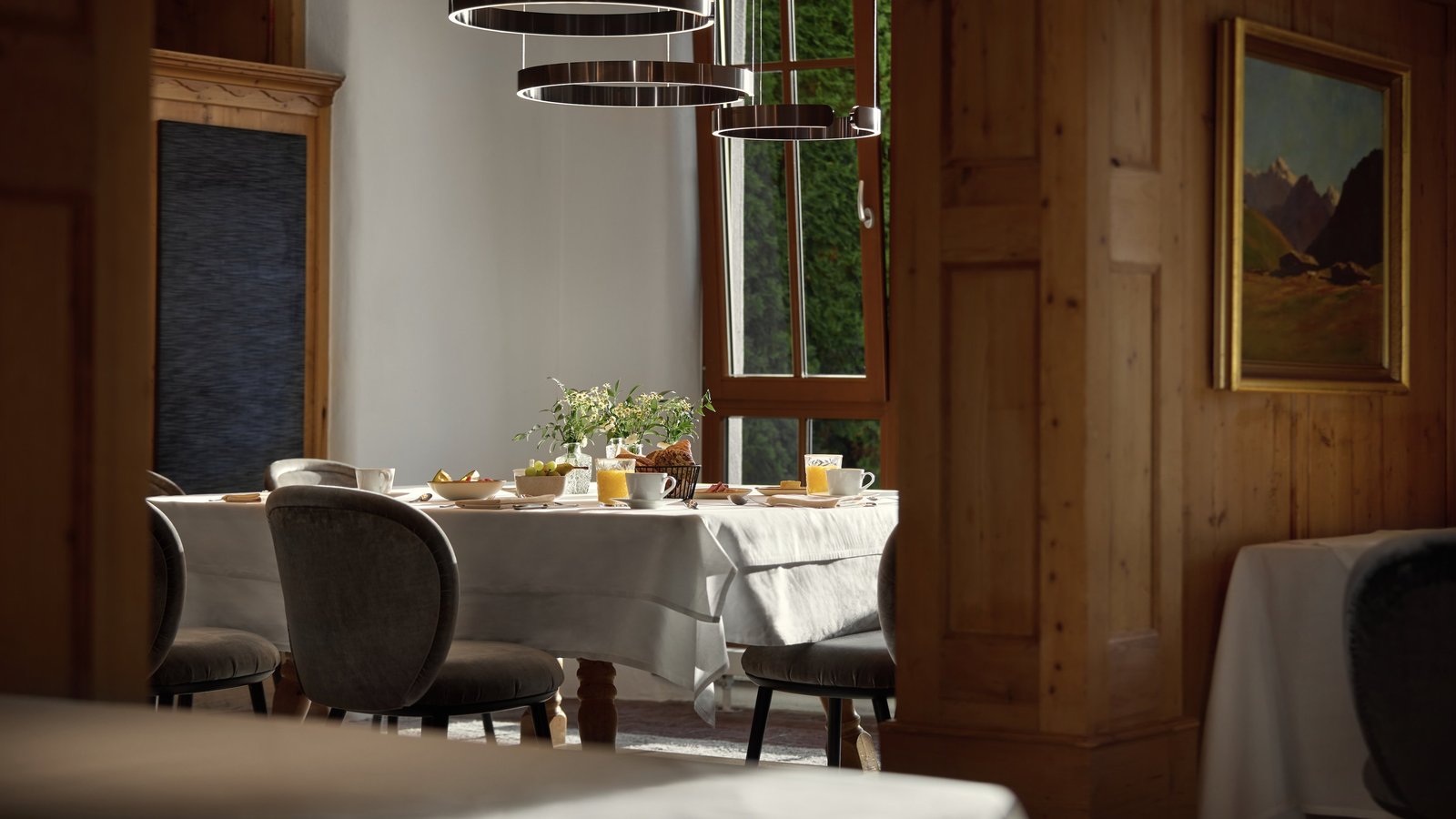 Hotel Krallerhof, at the table