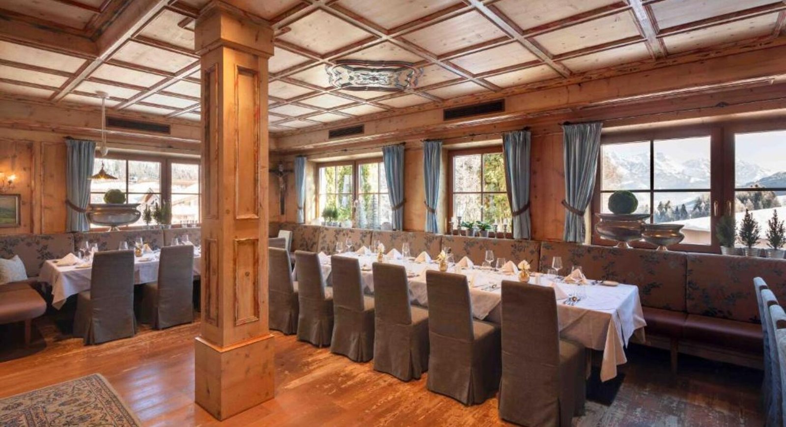 Hotel Krallerhof, at the table