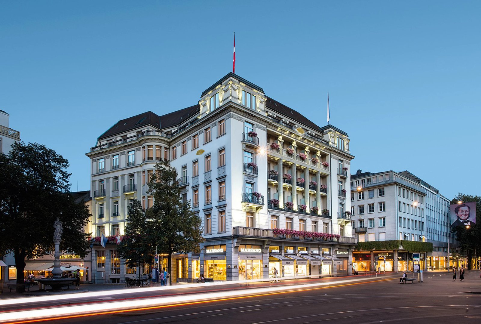 Mandarin Oriental Savoy, Zurich, backstory