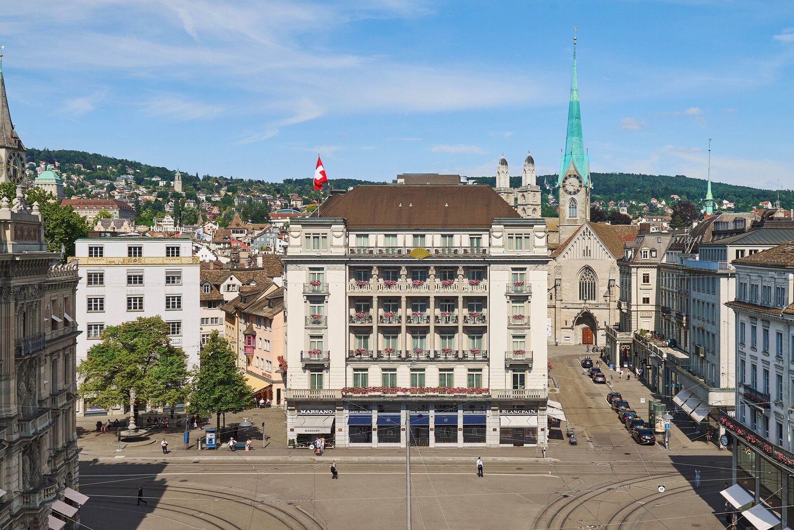 Mandarin Oriental Savoy, Zurich, backstory