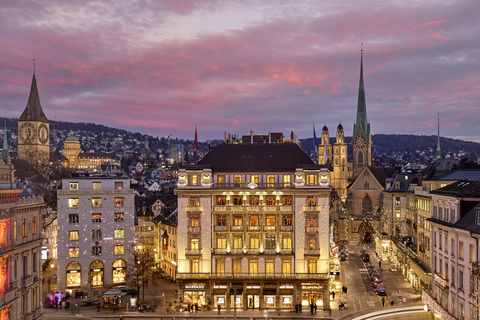 Mandarin Oriental Savoy, Zurich, backstory