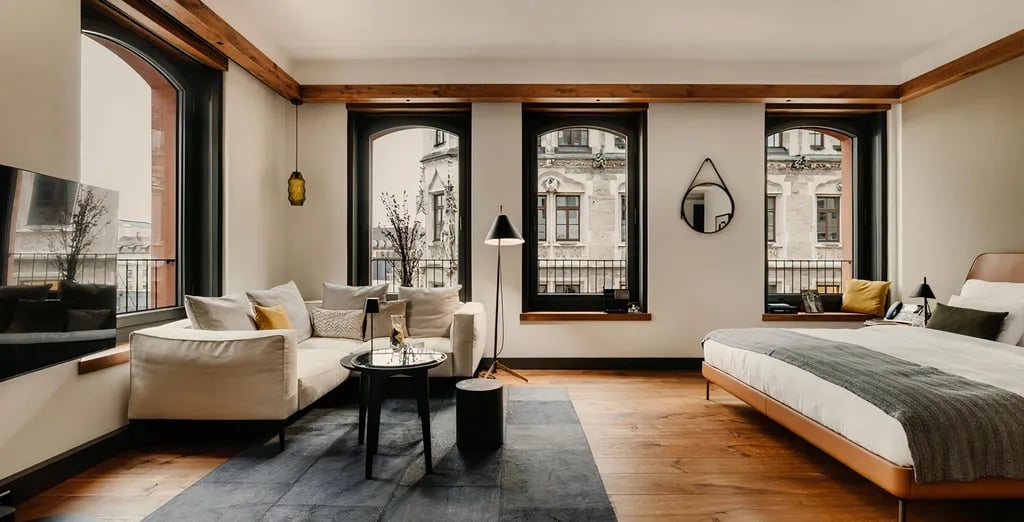 DO & CO Hotel München, rooms