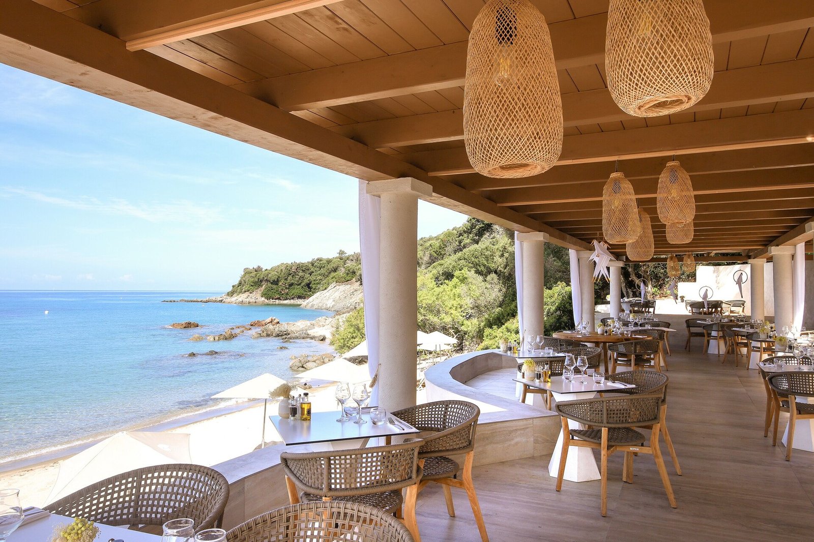 Hôtel Marinca & Spa, la paillote