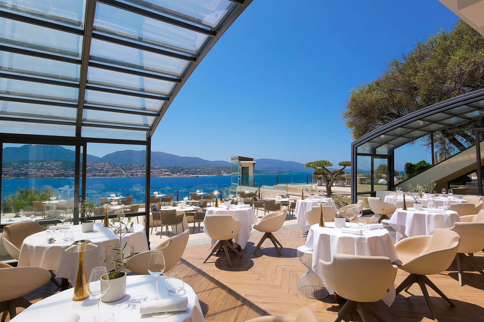 Hôtel Marinca & Spa, la verrière