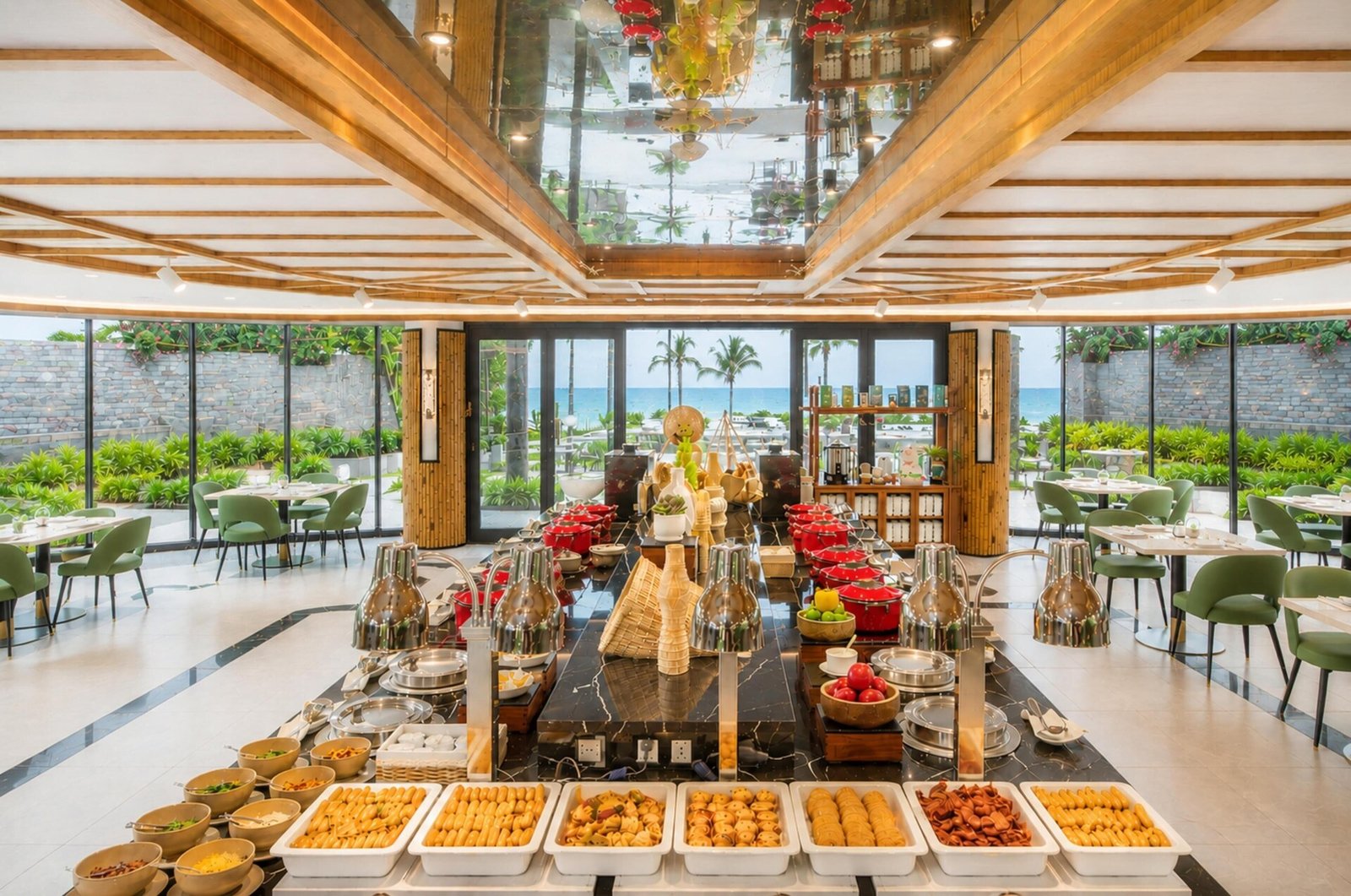 WorldHotels Long Beach Resort Phu Quoc, at the table