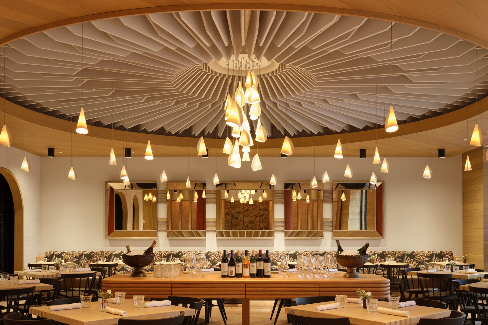 The Royal Hotel, at the table