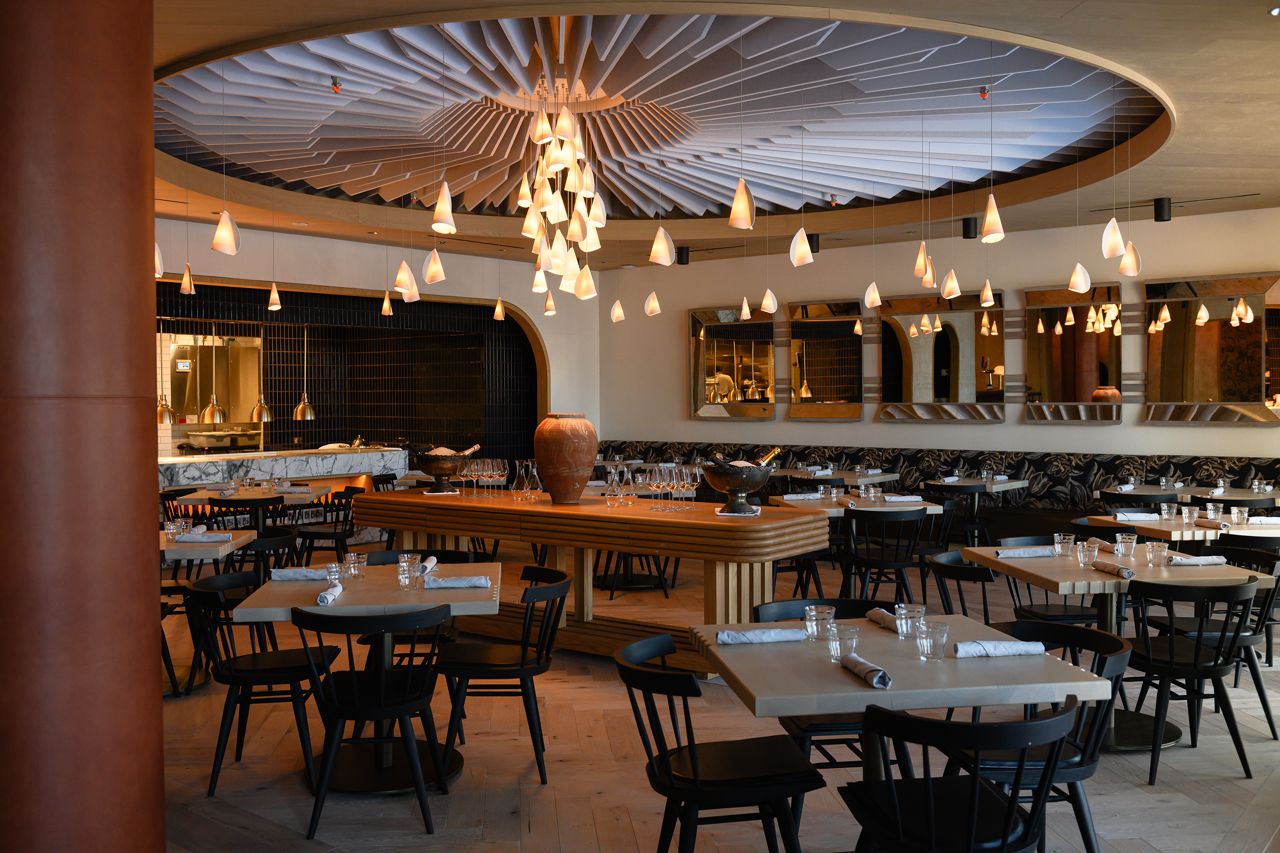 The Royal Hotel, the restaurant