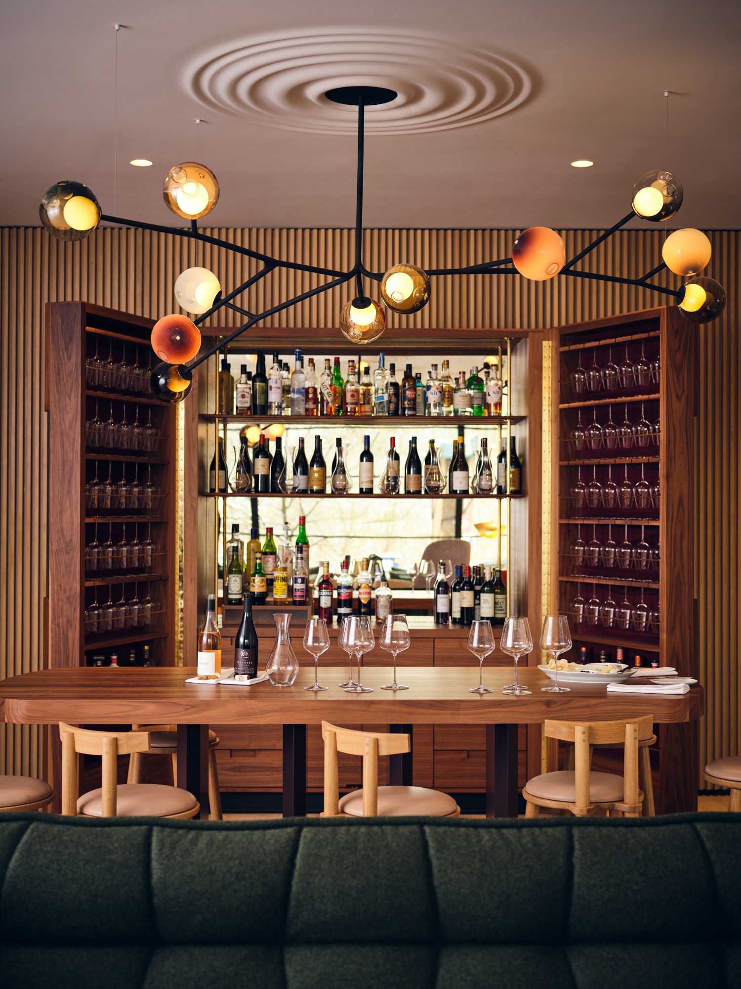 The Royal Hotel, at the table