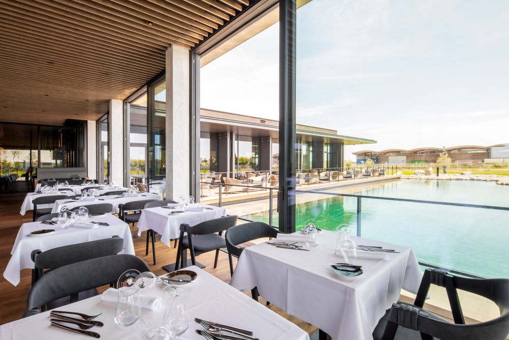 Scheiblhofer The Resort, at the table